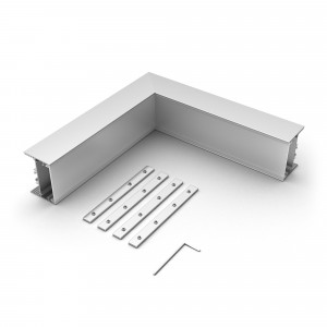 Угол SL-LINE-5035 внутренний 030114, Угол в сборе, для профиля SL-LINE-5035. Свечение внутрь. В комплекте угол с экраном, соединители, винты, шестигранный ключ.