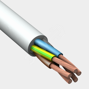 Провод ПВС  4х6+1x6 барабан ТРТС 4488