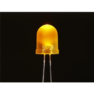 3260, Принадлежности Adafruit  Diffused Yellow 10mm LED (25 pack)