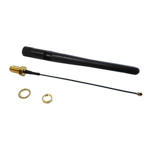 EP-FMWFKITUPC01, Антенны UP Core External Wifi Kit, RF Cable 1.13mm,SMA Jack-IPEX ,L=100mm with External Wifi Antenna Frequency range 2400 MHz-2500 MHz & 5150MHz-5875MHz;RFA-25-C2M2-A41C-100