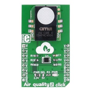 MIKROE-2529, Инструменты разработки многофункционального датчика Air Quality 2 click