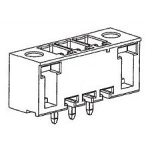 1-284516-0, Съемные клеммные колодки 10P TERMIBLK HDR DIR C VITI