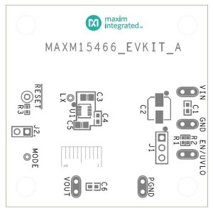 MAXM15466EVKIT#, Средства разработки интегральных схем (ИС) управления питанием Evkit for MAXM15466, 4.5V to 42V Input, 5.0V, 300mA Output, Integrated Inductor, Compact Step-Down Power Module