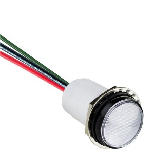 PML50RGFVW, Светодиодные панельные индикаторы PMI .668in. Red/Grn LED Flex Wire