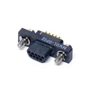 MWDL-9PSS, Соединители D-Sub Micro-D MICRO D PLSTC CONN 9 CNT PIN #26AWG STD