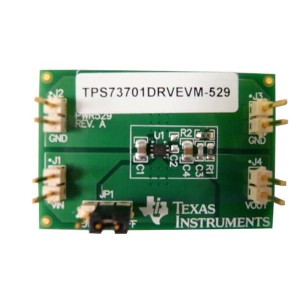 TPS73701DRVEVM-529, Средства разработки интегральных схем (ИС) управления питанием TPS73701 Eval Module