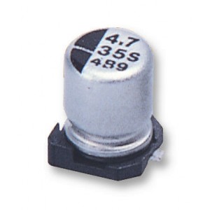 EEETP1J751V, Конденсатор алюминиевый электролитический SMD 750мкФ 63В ±20% (18 X 16.8мм) 0.095Ом 1690мА 3000час 125°C лента на катушке