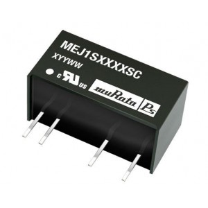 MEJ1S1505SC, Преобразователи постоянного тока в постоянный с изоляцией 1W Single 15Vin 5Vout 200mA 5.2KV