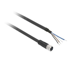 XZCP0941L2, Кабели для датчиков / Кабели для приводов PHOTOELECTRIC SENSOR CONNECTOR 300V 4A