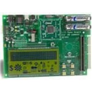 DM240314, Макетные платы и комплекты - PIC / DSPIC LCD Explorer Dev Brd