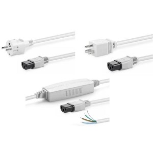 IF13-US3-SVT-3100-NF-200, Кабели питания переменного тока Filtered Power Cord NEMA5-15 plug C13