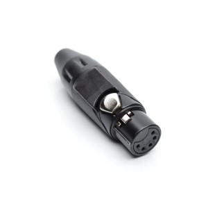 AX5FB0M-AU, Разъемы XLR 5P SOCKET F PLUG BLKGLD W BLK MRK SLV