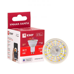 Умная лампа GU10 Connect 5W WIFI RGBW slwf-gu10-rgbw