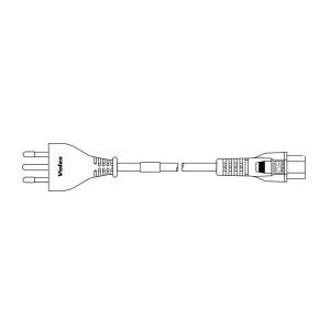 VC-2034-21-180, Кабели питания переменного тока 2.5A/250V ITALY 6FT (1.8m) BLACK