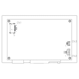 HB-050WISB0GA0-B, Тонкопленочные дисплеи и принадлежности 5 800x480 HDMI TFT Display