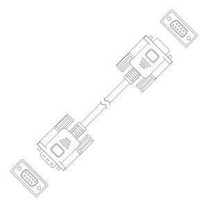 172-7428-G-E, Кабели D-Sub D-SUB 9 PIN M/F 72" GRAY