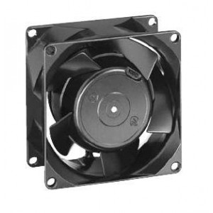 8500DP, Вентиляторы переменного тока AC Tubeaxial Fan, 80x38mm, 115VAC, 36CFM, 11W, 3200RPM, 34dBA, Sleeve Bearing