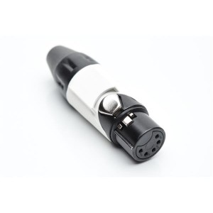 AX5FB9M-AU, Разъемы XLR 5P SOCKET F PLUG BLKGLD W WHT MRK SLV