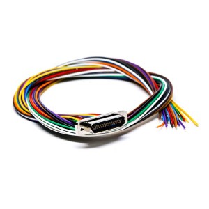 MWDM2L-31S-6K7-18B, Соединители D-Sub Micro-D MICRO D PREWIRED CON 31CNT SKT #26AWG