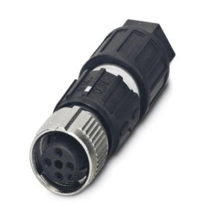 1521588, Цилиндрические метрические разъемы SPEEDCON-SACC-M12FS 4QO-0.34-M SCO