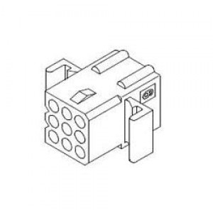 50-36-2281, Штыревые и гнездовые соединители .062 Conn Recept Prebent Ears 9Ckt