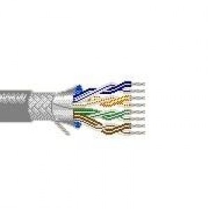 8155 060100, Multi-Paired Cables 28AWG 25PR SHIELD 100ft SPOOL CHROME