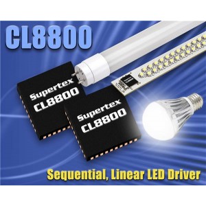 CL8800K63-G, Драйверы систем светодиодного освещения Sequential Linear LED Driver IC