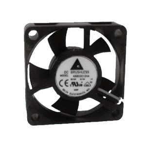 ASB03512HA-AF00, Вентиляторы постоянного тока DC Tubeaxial Fan, 35x10mm, 12VDC, Sleeve Bearing, 3 Lead Wires, Locked Rotor Sensor, Tachometer