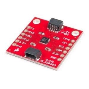 SEN-14571, Инструменты разработки магнитного датчика SparkFun Triple Axis Magnetometer Breakout - MLX90393 (Qwiic)