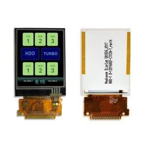 NHD-1.8-128160EF-CTXI#-T, Тонкопленочные дисплеи и принадлежности 1.8 LCD TFT w/ 24pin resistive touch