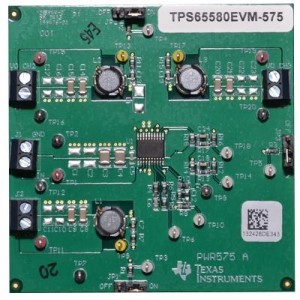 TPS65580EVM-575, Средства разработки интегральных схем (ИС) управления питанием TPS65580 EVAL MOD