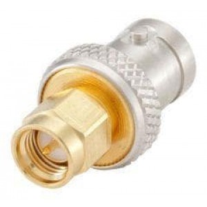 32S151-K00L5, РЧ адаптеры - междусерийные SMA Plug to BNC Jack Straight Adapter