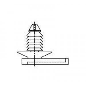 368373-1, Автомобильные разъемы CLIP FOR EJ MK-II (TREE TYPE)