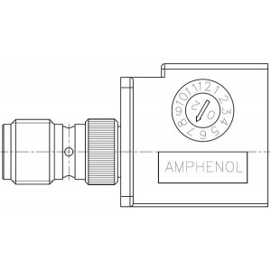 APH-FKJ-SMAJ, РЧ адаптеры - междусерийные Adapter FAKRA Jack to SMA Jack