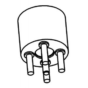 R222426700, РЧ соединители / Коаксиальные соединители SMP/STRG MALE RECP SLDR LEG SMOOTH BORE