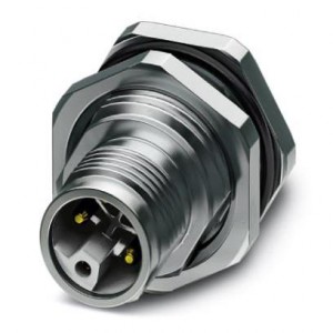 1425590, Цилиндрические метрические разъемы 5POS Plug M12 L-Coded