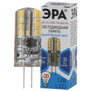 Лампочка светодиодная STD LED JC-2,5W-12V-840-G4 G4 2,5Вт капсула нейтральный белый свет Б0033192
