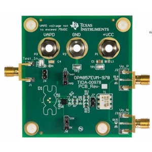 OPA857EVM-978, Средства разработки интегральных схем (ИС) усилителей OPA857EVM-978
