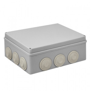 Коробка распределительная КМР-050-043 пылевлагозащитная, 12 мембранных вводов, уплотнительный шнур (240х190х90) PROxima plc-kmr-050-043