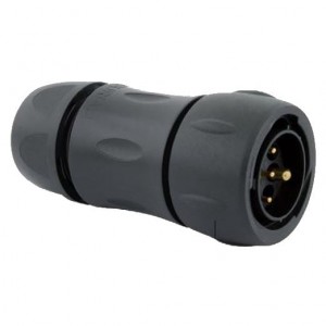 UTS6JC18X2M3P, Стандартный цилиндрический соединитель Plug w/Cable Gland 18-X2M3 Male