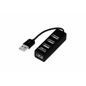 Разветвитель USB на 4 порта черн. 18-4103