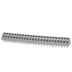 TBL007A-500-24GY, Фиксированные клеммные колодки Terminal block, screwless, 5.00, 45 , 24, Gray