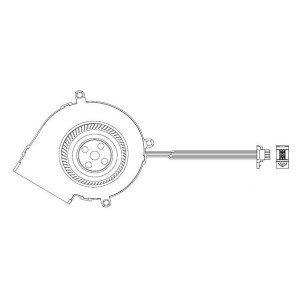 BFM1012UHFF8, Нагнетатели и центробежные вентиляторы High-Pressure Blower Fan, 97x94x33mm, 12VDC, 66.03CFM, 69.6W, 70.5dBA, 8700RPM, 6.806inch H2O, Ball Bearing, 4 Position Rectangular Connector, Locked Rotor Sensor, Tachometer, PWM