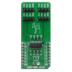 MIKROE-3878, Средства разработки интерфейсов UART MUX Click