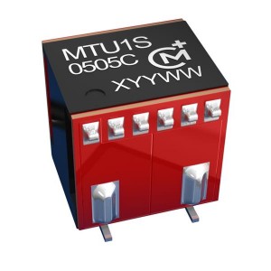 MTU1D1212MC-R, Преобразователи постоянного тока в постоянный с изоляцией 1W 12Vin 12Vout 42mA Dual SMT