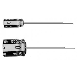 UVR2C101MHD1TO, Оксидно-электролитические алюминиевые конденсаторы - С радиальными выводами 100uF 160V 85c 12.5x20