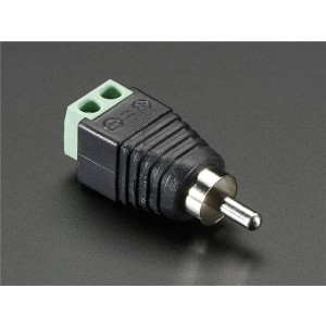 2792, Принадлежности Adafruit  RCA (Composite Video Audio) Male Plug Terminal Block