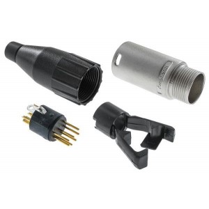 AC7M, Разъемы XLR ML PIN 7 CONT NICKEL PLTD