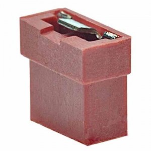 M22-1920046, Проводные клеммы и зажимы JUMPER SOCKET RED OPEN TOP TIN