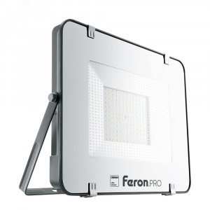 Прожектор светодиодный ДО-150w 6400К 15000Лм IP65 черный Feron.PRO 41542